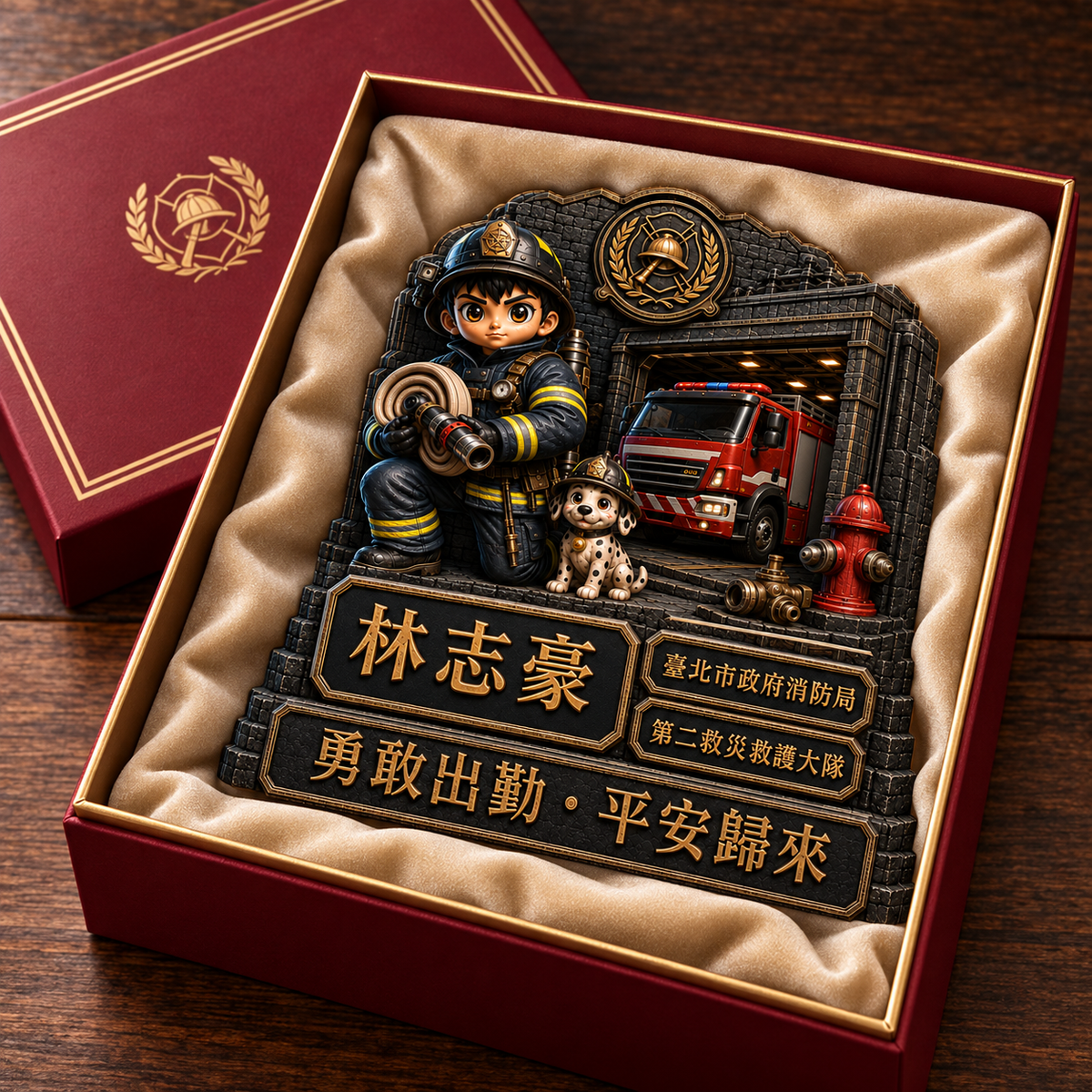 個人化職業紀念異形壓克力擺件｜多種職業客製・3D 視覺全彩印刷